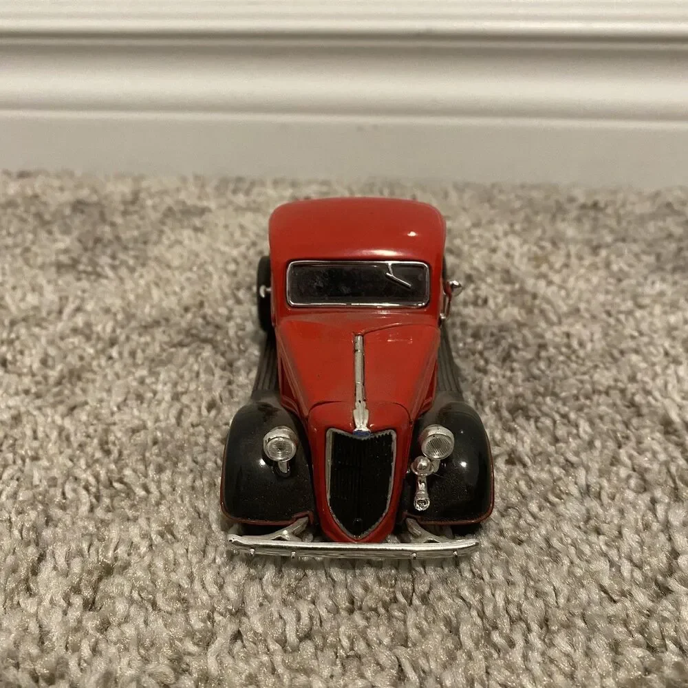 1936 V-8 Ford Pickup, by Arko - Red with Black fenders